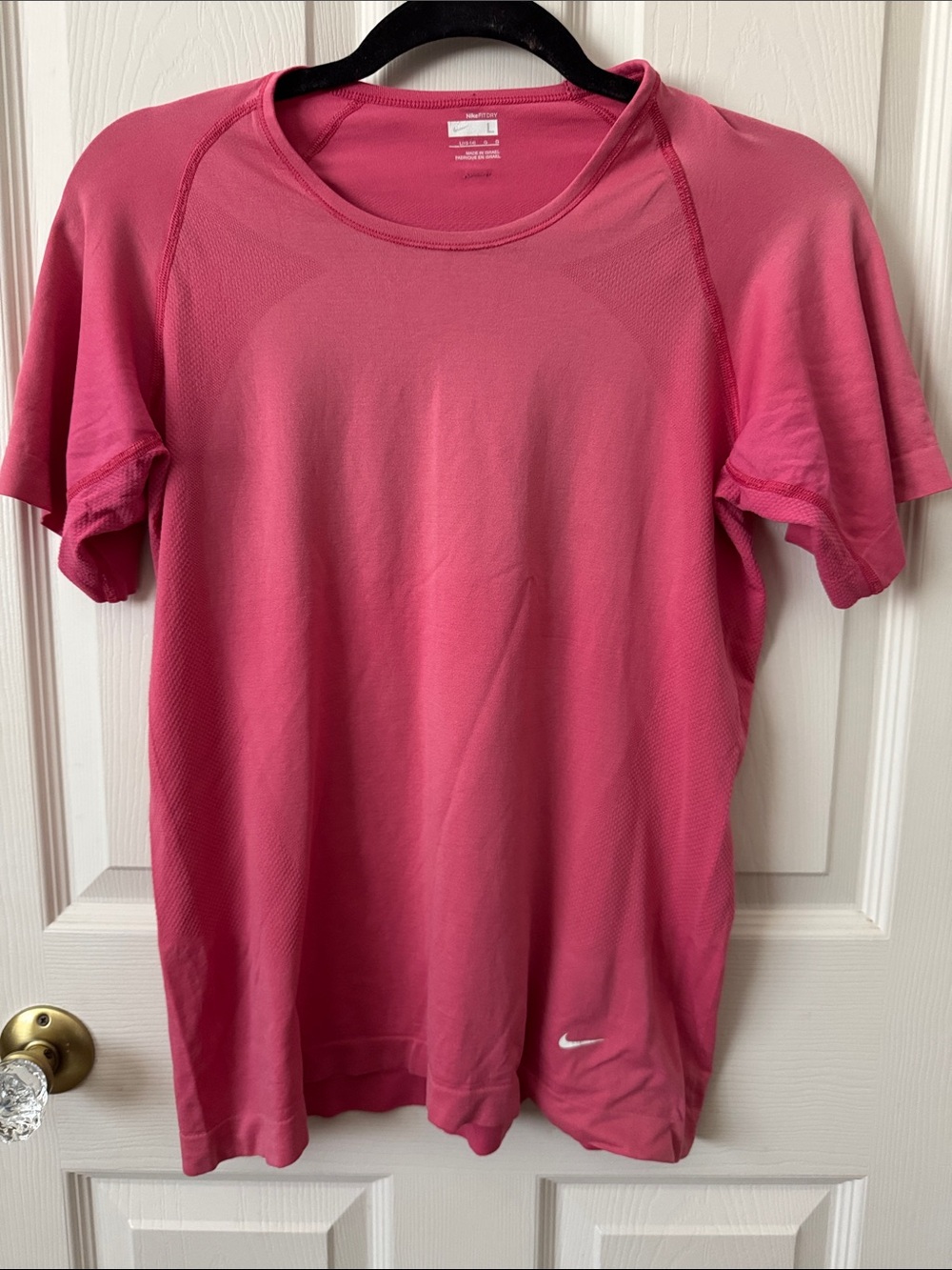 Nike Women's Hot Pink Short Sleeve Performance Tee